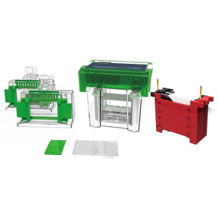 viss vienā elektroforēzes un blotēšanas sistēmā