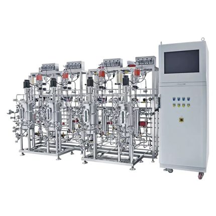 daudzkārtējs paralēls nerūsējošā tērauda fermentators